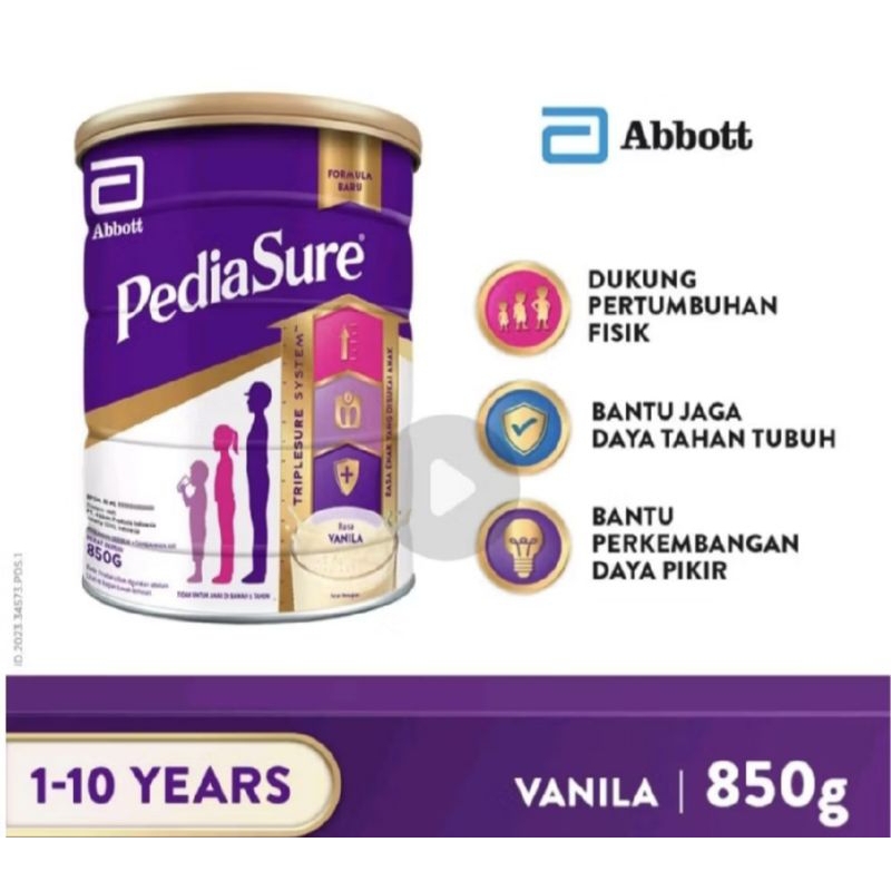 

Pediasure Vanila 800 g kemasan baru