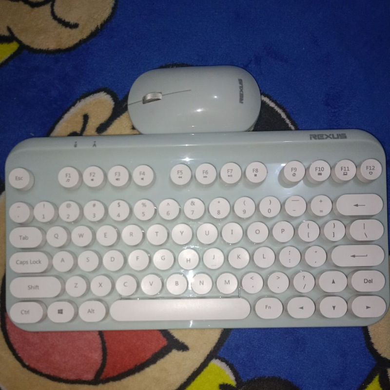 Keyboard Mouse Wireless Rexus KM9 (Preloved)