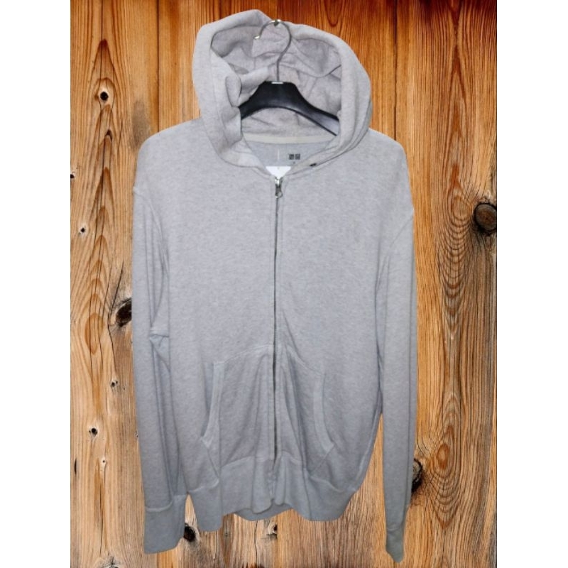 HOODIE ZIPPER ABU UNIQLO