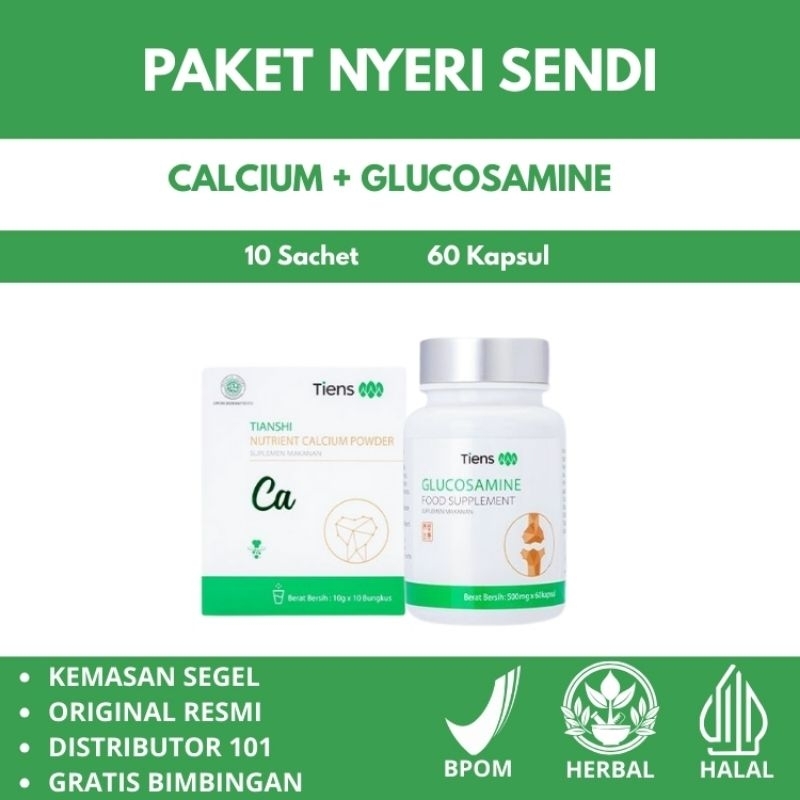 [Herbal China] Paket SENDI & TULANG Tiens 2 Produk Full Segel obat