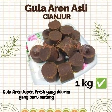 

1kg Gula Aren Asli Murni Cianjur