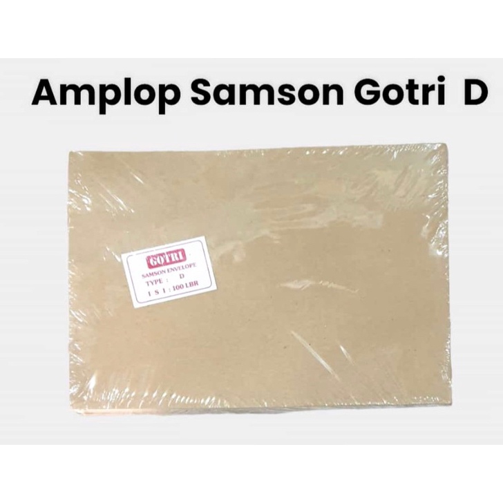 

Miliki AMPLOP SAMSON COKLAT FOLIO D LAMARAN KERJA AMPLOP DOCUMENT