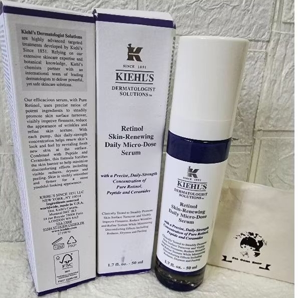 Kiehls Retinol Skin Renewing Serum 50ml