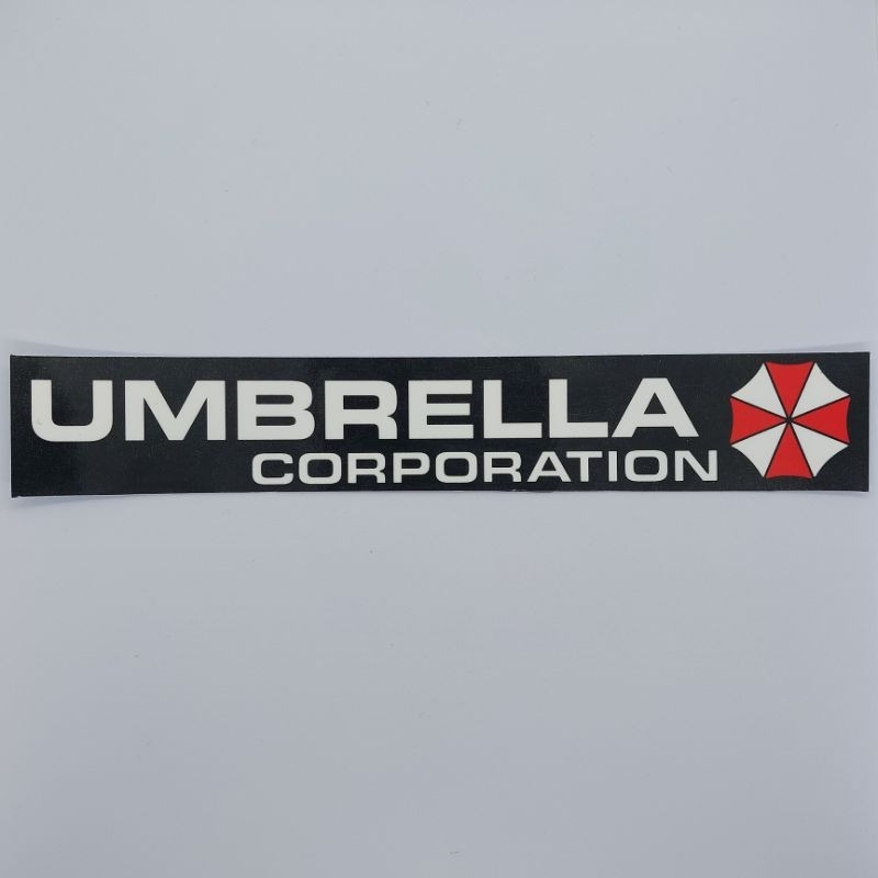 

Stiker Umbrella Corporation Aesthetic Vinyl Laminasi Glossy