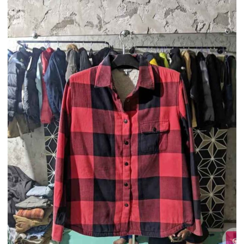FLANEL SHERPA UNIQLO