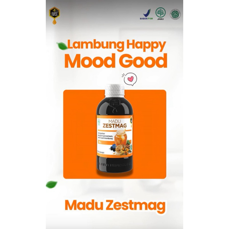 

MADU ZESTMAG 280GR / MADU ASLI 100%