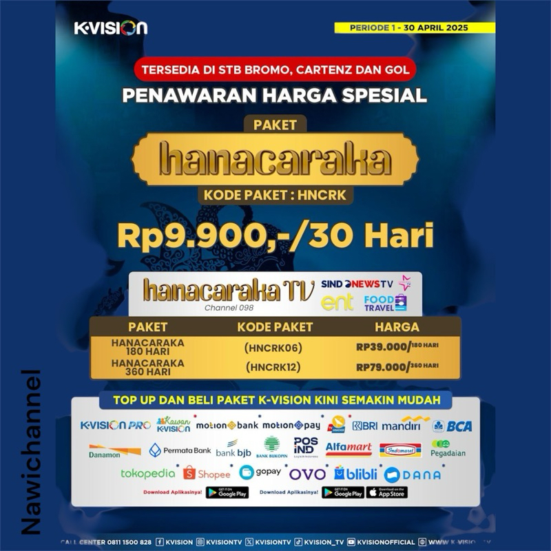 Paket Hanacaraka KVISION