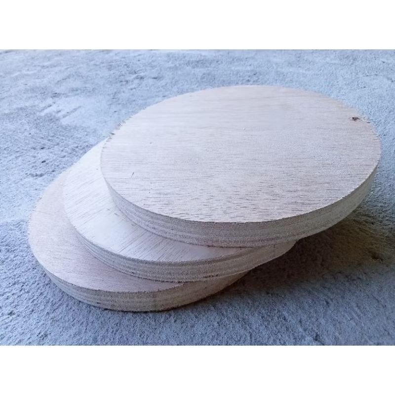 

DIY potongan triplek bundar/bulat dimensi 23 untuk kreasi