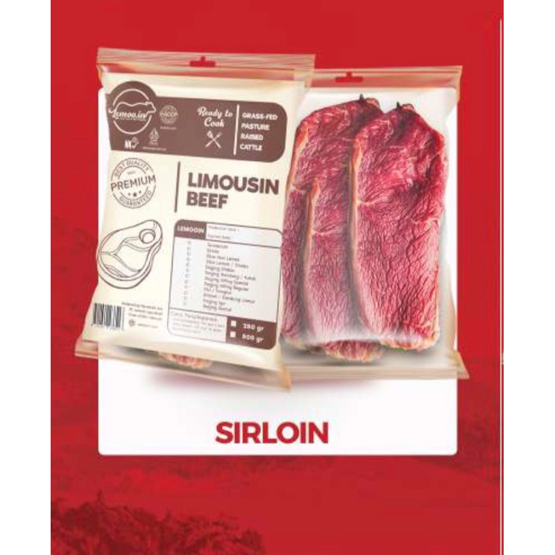 

Sirloin 250gr Grassfed Local - Lemooin