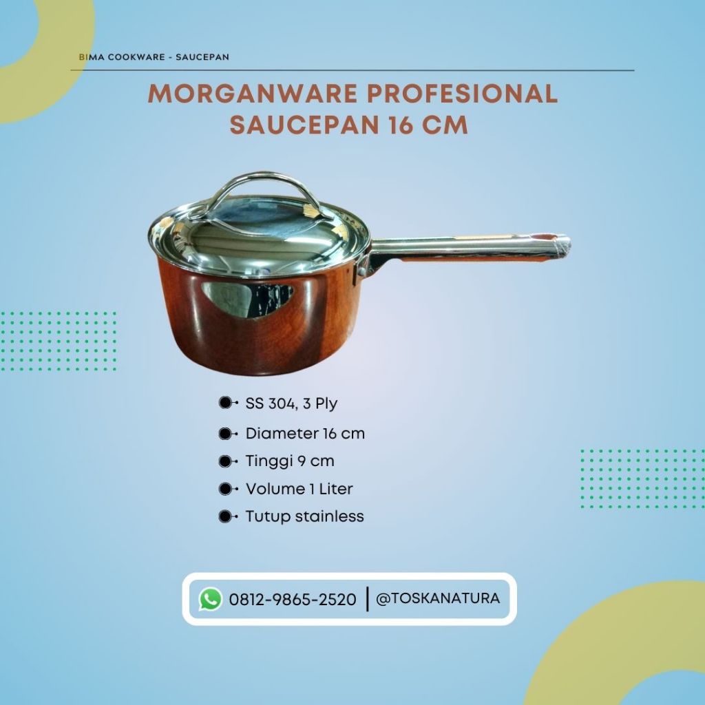 Bima Morganware Profesional Saucepan 16 cm