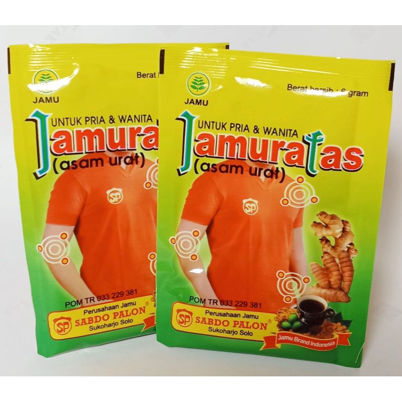 

JAMU JAMURATAS SABDO PALON ( ASAM URAT ) KEMASAN PACK ISI 10SACHET