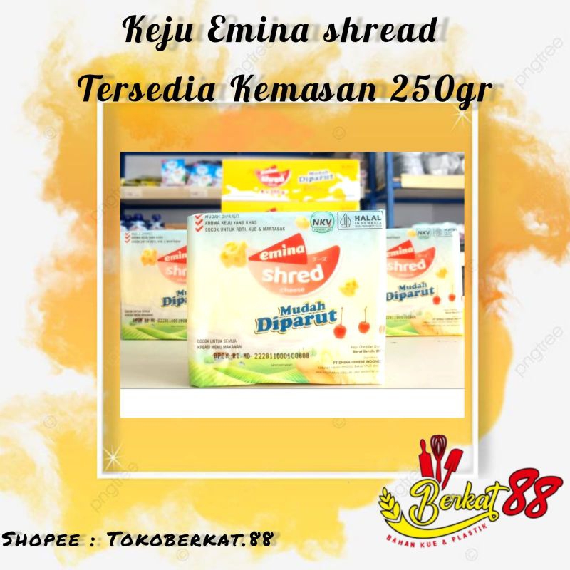

KEJU EMINA SHREAD KEMASAN 250GR