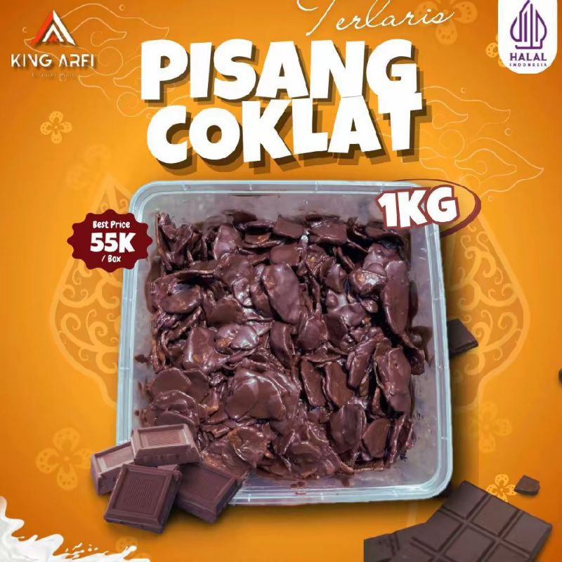 

Ready 1KG KRIPIK PISANG COKLAT BY KINGARFI22 Ori!! Ori!!