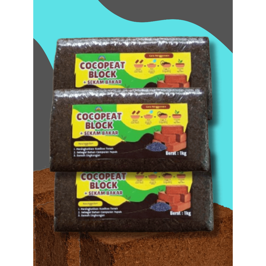 DIJAMIN ASLI  Cocopeat Fellagro, Cocopeat Gecko