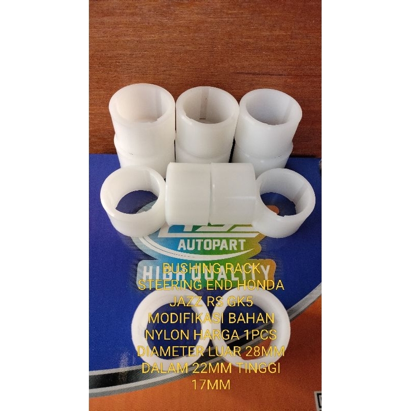BUSHING RACK STEERING JAZZ RS GK5 MODIFIKASI BAHAN NYLON