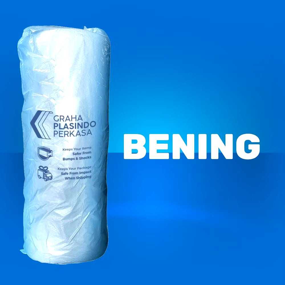 

Bubble Wrap Bening Tebal untuk Packing Berat 3.3 kg