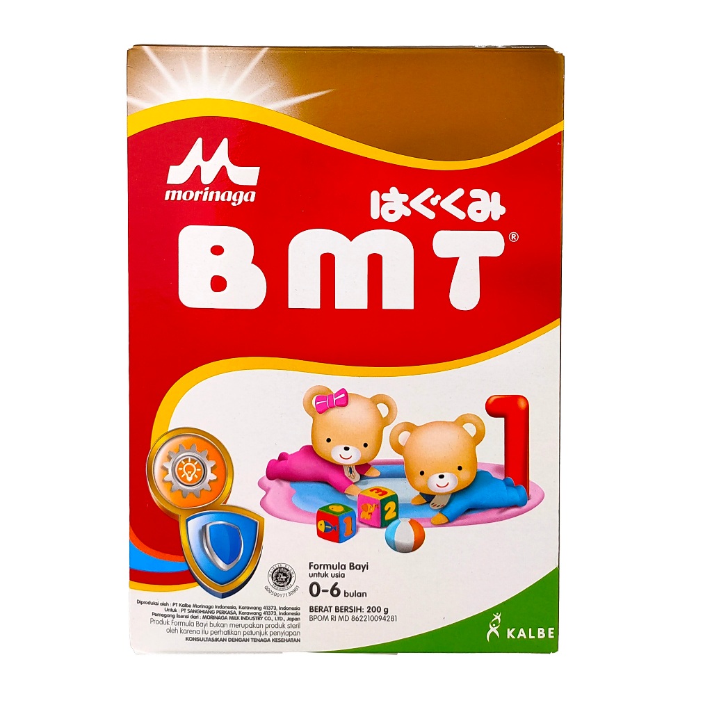 Morinaga BMT Susu Formula Bayi usia 0 - 6 bulan 200gr