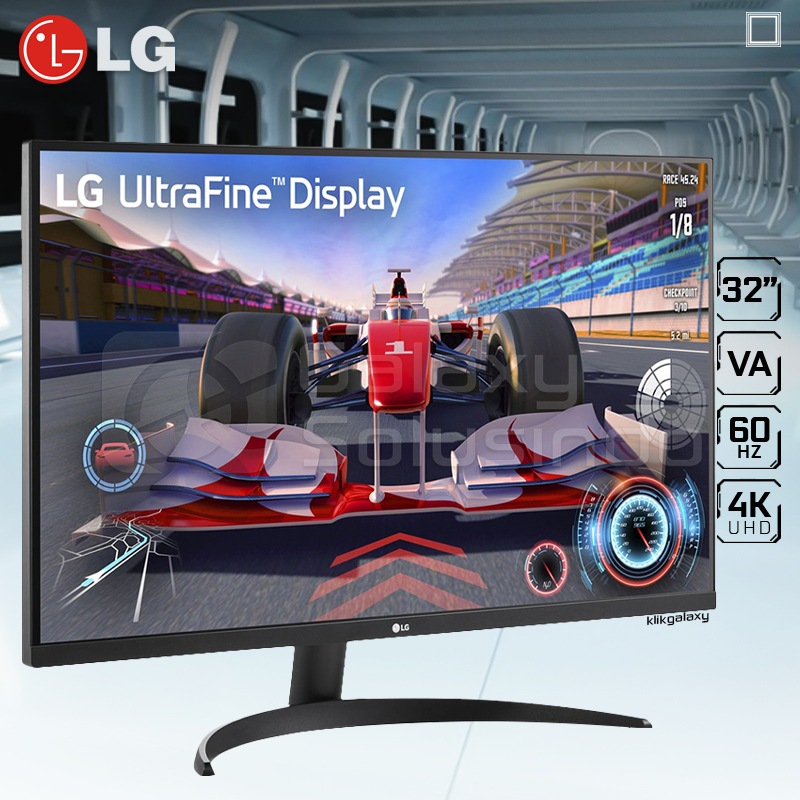 LG 32UR500K-B UltraFine 4K UHD VA 32 Inch 60Hz 4ms Monitor