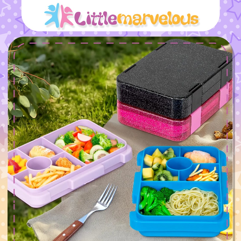 MEWAH KOTAK MAKAN BENTO GLITTER SHIMMER/BENTO LUNCH BOX SHIMMER GLITTER