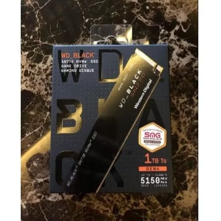 SSD WD Black SN770 1TB
Garansi Resmi By WD Indonesia 5 Tahun
