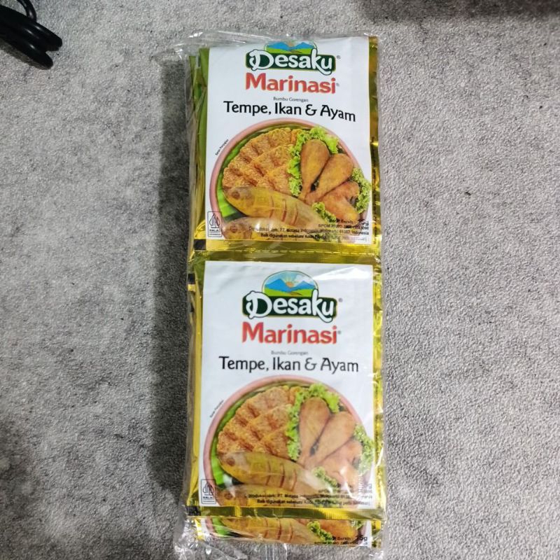 

Desaku Marinasi Tempe, Ikan, & Ayam 15gr