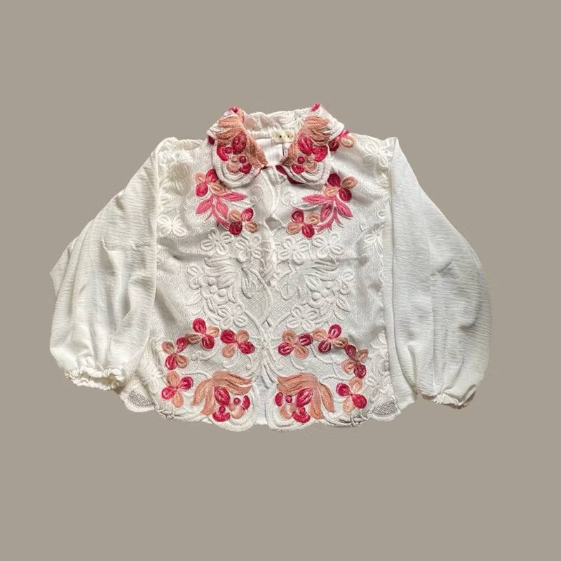 Maven Table Cloth Shirt by Toska in Dahlia