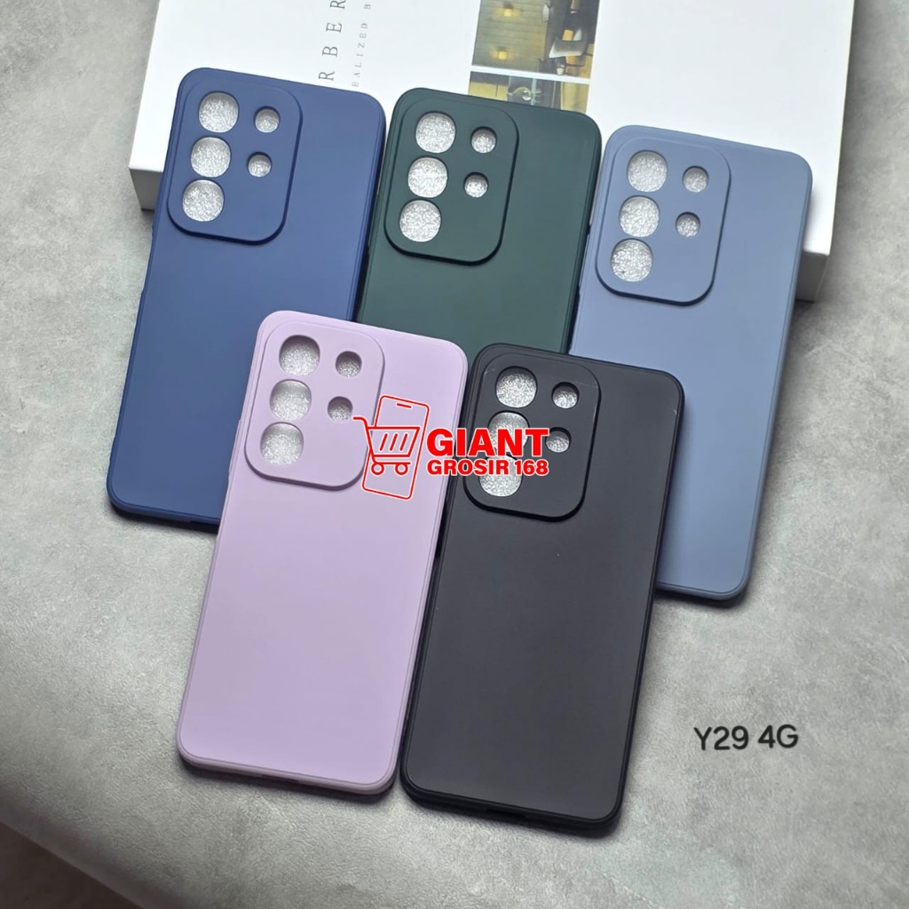 VIVO Y29 4G MACARON SQUARE LIQUID CASE VIVO Y29 4G