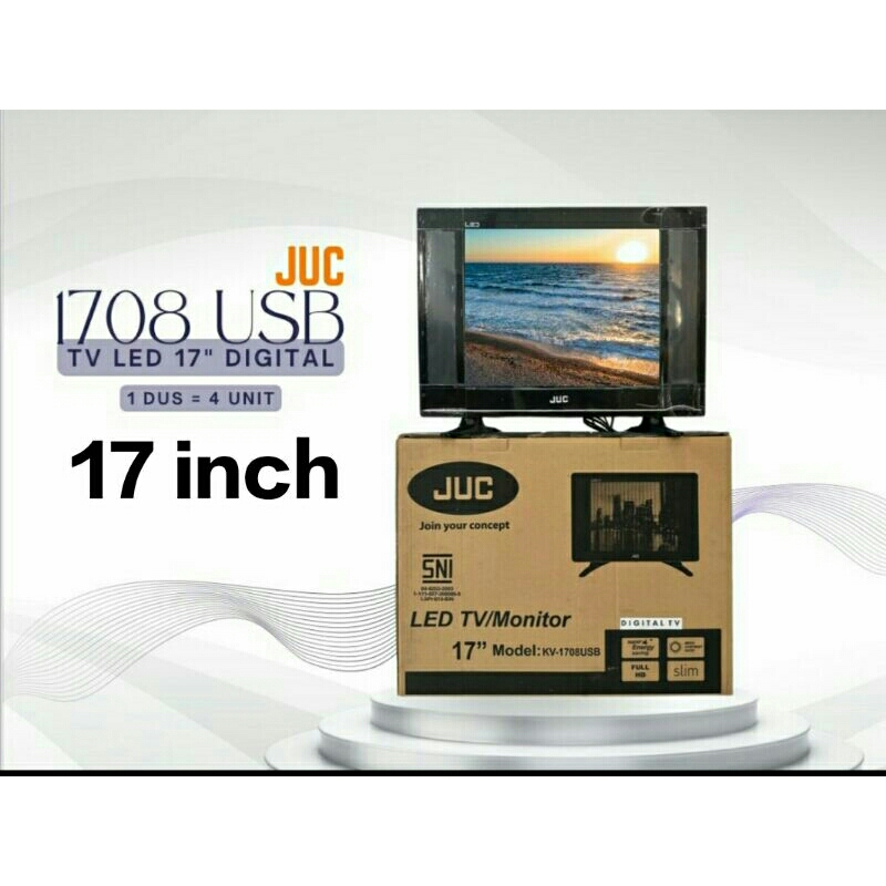 tv led juc 17"