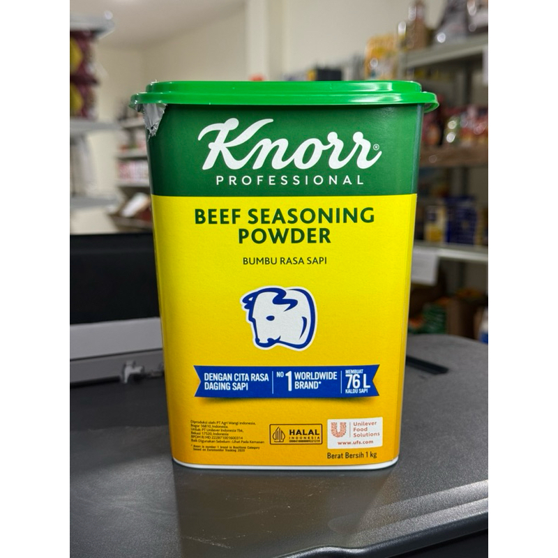 

KNORR Professional Beef Seasoning powder / kaldu sapi 1kg