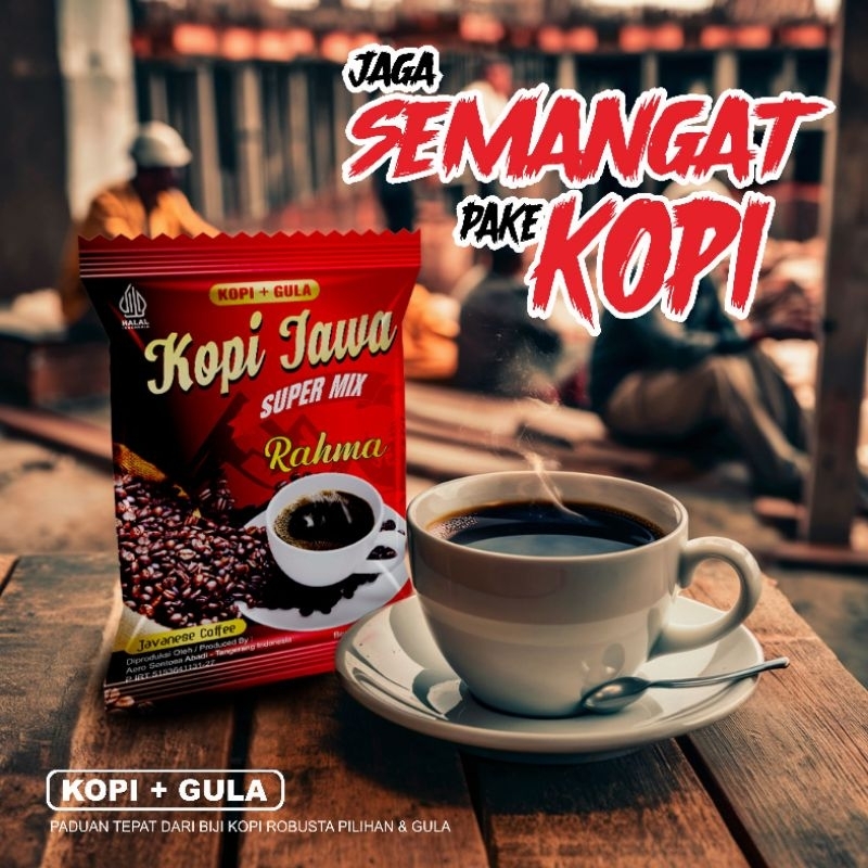 

Kopi Robusta Bubuk plus gula / Kopi Jawa