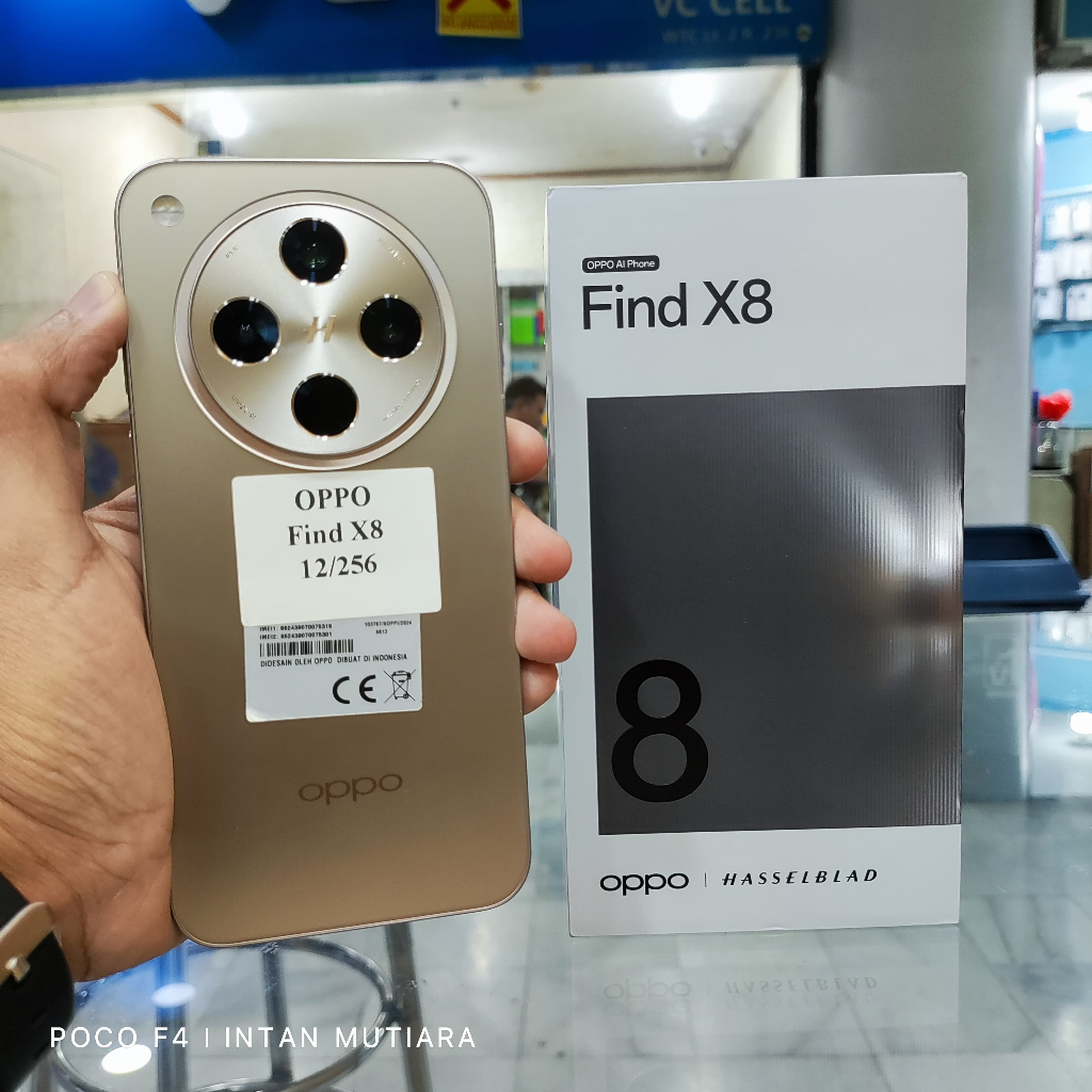 Oppo Find X8 5G Ram 12 Rom 256GB Bekas Original