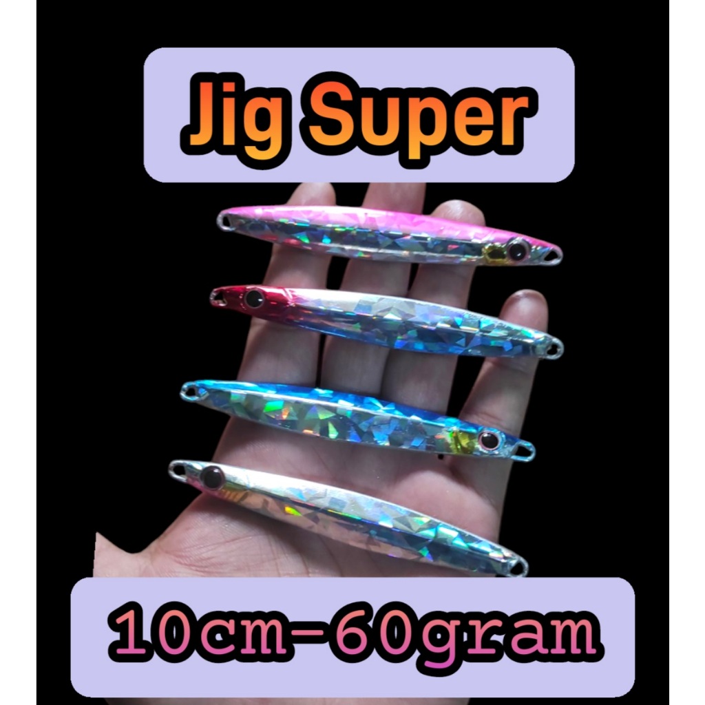 Umpan Mancing Metaljig Super Killer 60gr Umpan Jig