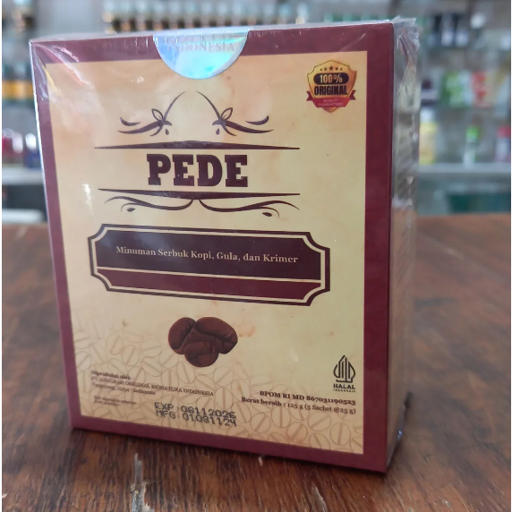 

Kopi Pede per box 5 Sachet