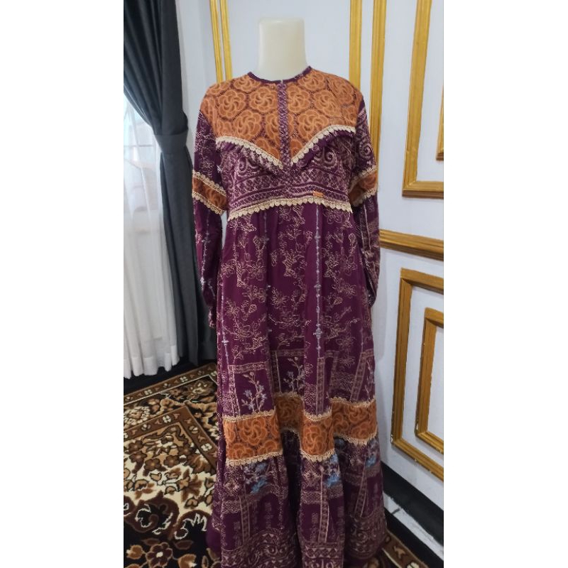 MIDI GAMIS DRESS KATUN PREMIUM.