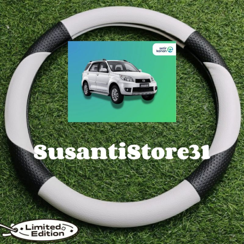 Sarung stir mobil Terios , cover stir mobil Terios motif sabit