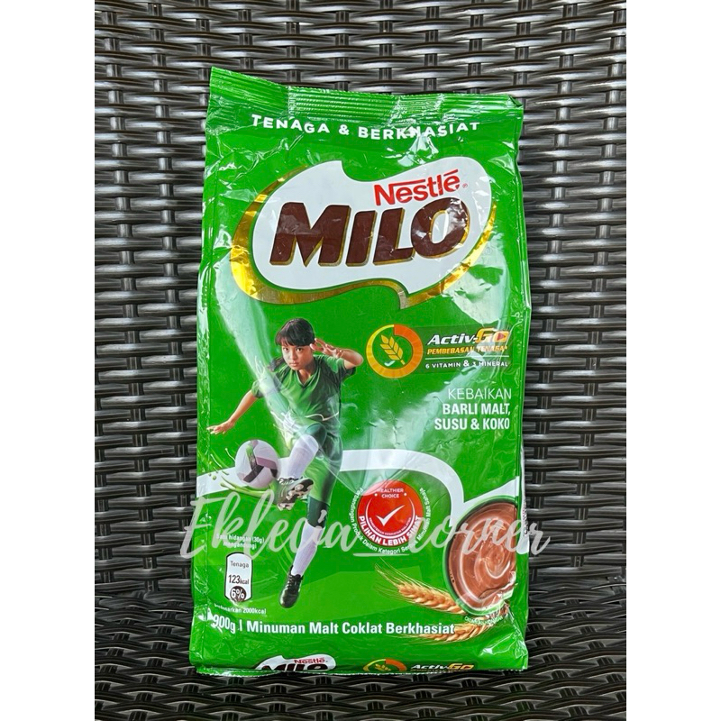 

Milo Activc Go 900gr Ready Stock