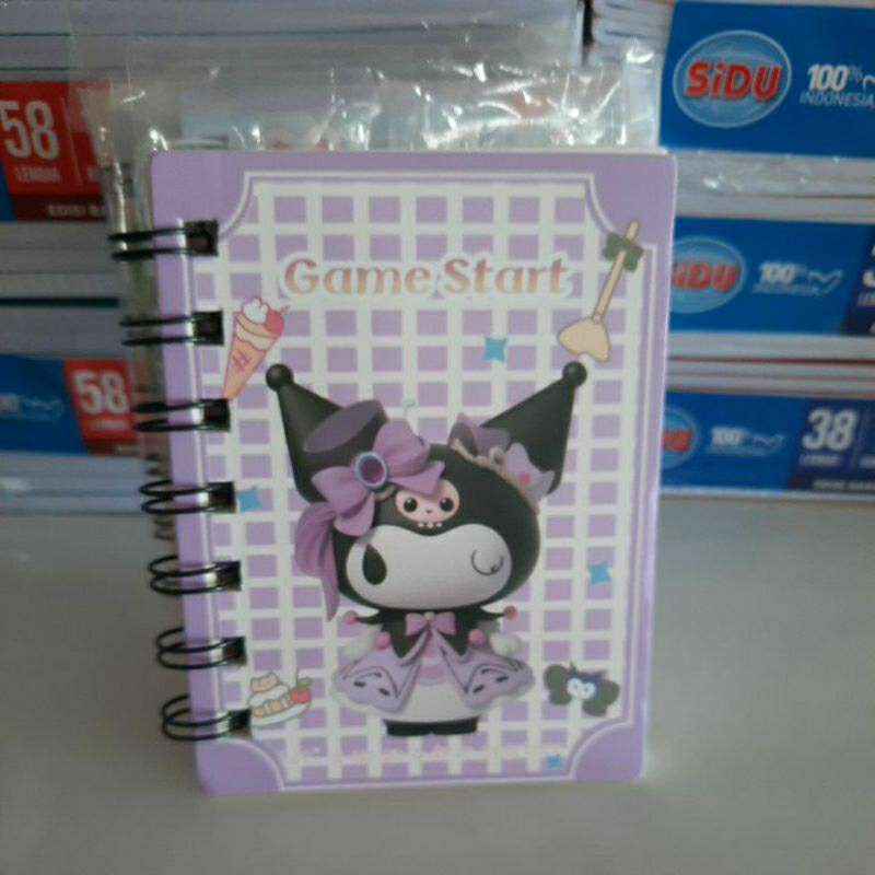 

Buku Catatan Kecil, Notebook kecil isi 60 lembar