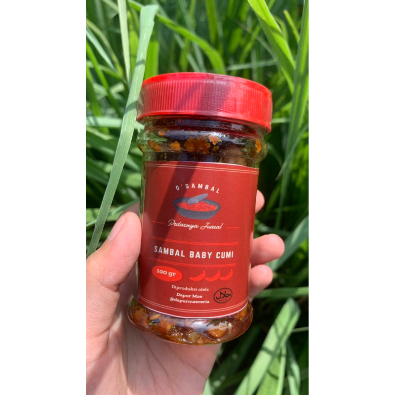 

Sambel Baby Cumi 100gr