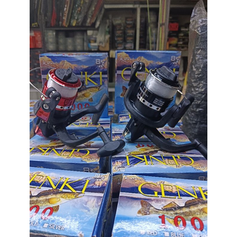 REEL KATANA GENKI / REEL MURAH KEPALA BESI
