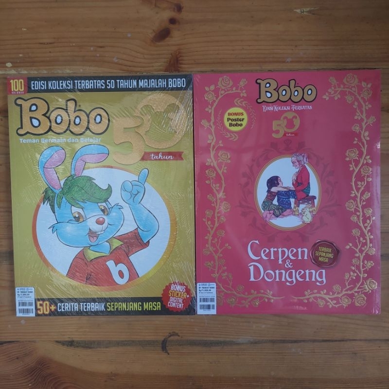 Majalah Bobo Edisi Spesial 50 Tahun Baru Original