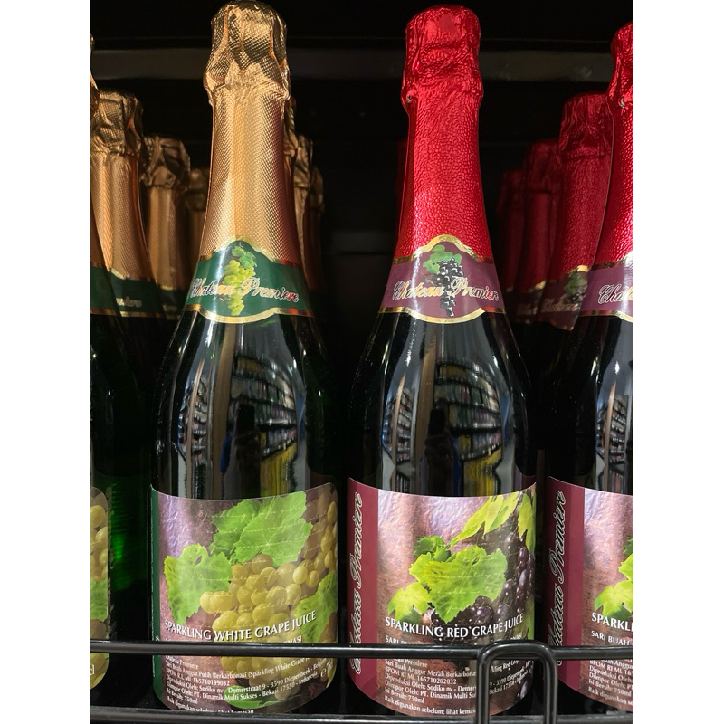 

Chateau Premiere Sparkling Red/White Grape Juice 750ml