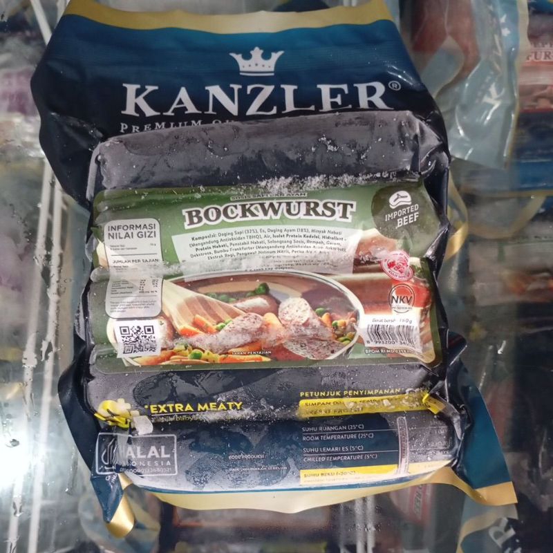 

KANZLER Bockwurst 360gr 360 gram [PROMO]