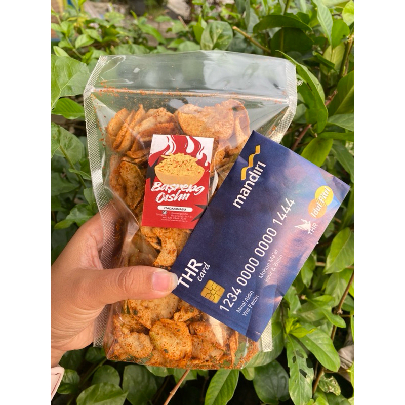 

Buy 2 Basreng Get 1 THR, Basreng Daun Jeruk, Keripik Basreng Daun Jeruk, Basreng Bulat dan Jeruk