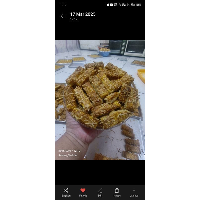 

Kastengel Hand Made By Reisha Cookies 500gram