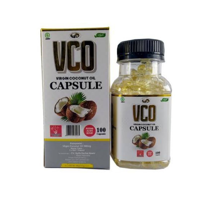 VCO / VCO VIRGIN COCONUT OIL / VC0 KAPSUL / MINYAK VCO KAPSUL