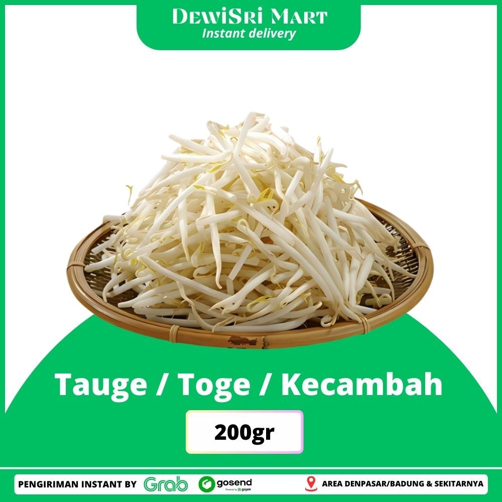 

Toge Kecambah Fresh 200gr - Dewi Sri Mart