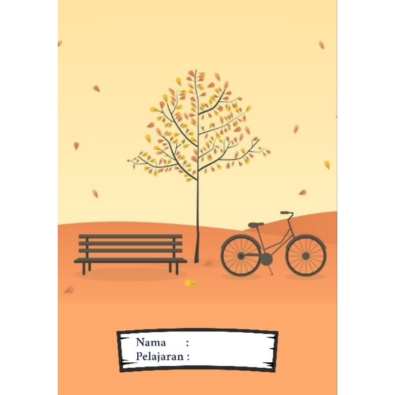 

Sampul buku costum tema keindahan