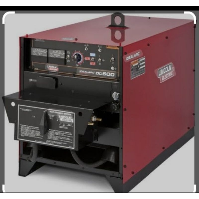 Welding Machine / mesin las multi process Idealarc DC 600 Lincoln Electric  K1288-18. harga tertera 