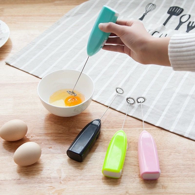 Pengocok Telur Elektrik Hand Mixer Mini Electric Milk Frother — 10