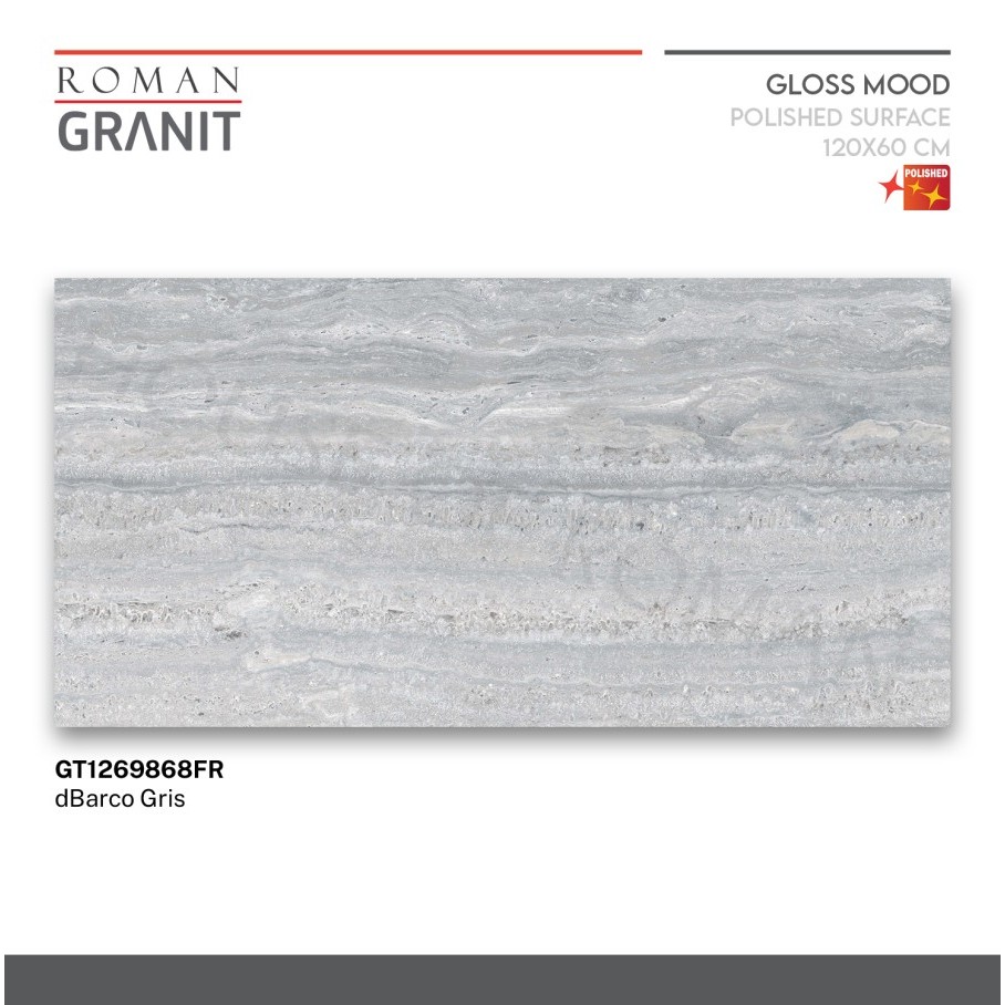 ROMAN GRANIT dBarco Gris 120x60 GT1269868FR ROMAN GRANIT